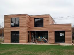 maison moderne bois