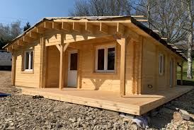 chalet en bois habitable livré monté prix